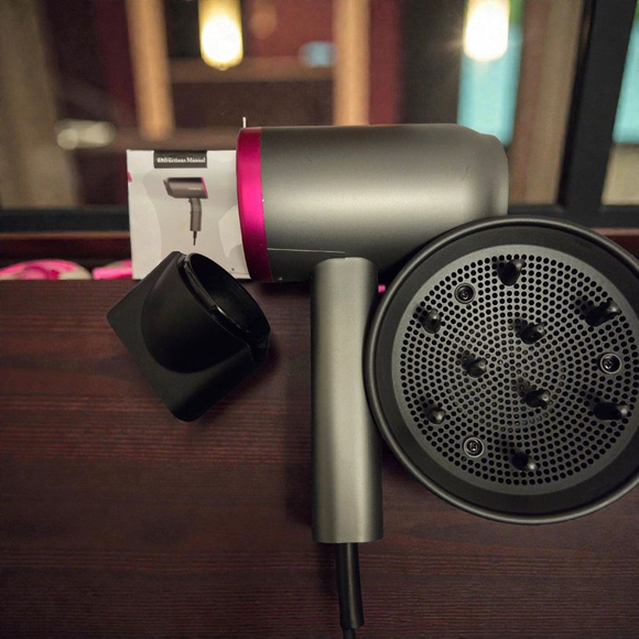 ANIEKIN Gray Pink Hair Dryer - Picture 2 of 2